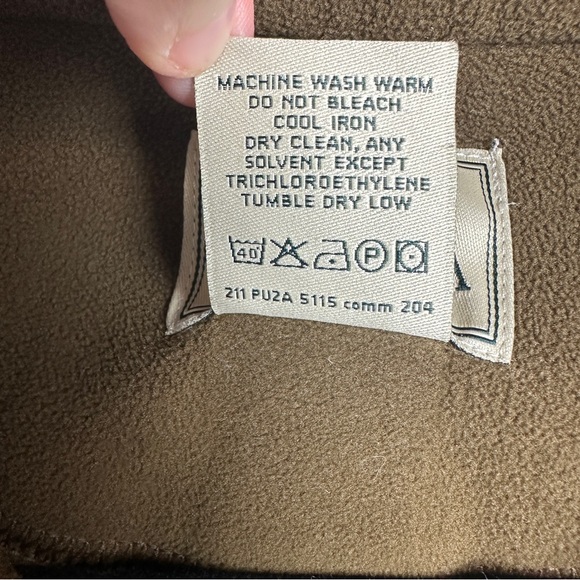 Beretta Deer Creek Lodge pullover half zip fleece in chocolate brown BRANDED - Picture 5 of 10